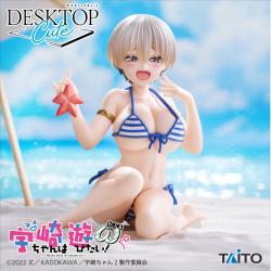 宇崎ちゃんは遊びたい！ω　Desktop Cute フィギュア 宇崎花〜浜辺で水着ver.〜