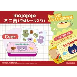 【C】mojojojo　ミニ缶（立体シール入り)