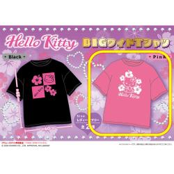 【ピンク】ハローキティ　BIGワイドTシャツ