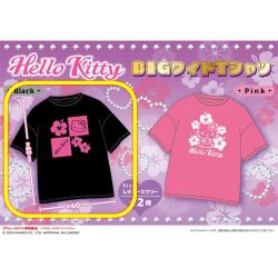 【ブラック】ハローキティ　BIGワイドTシャツ
