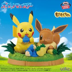 ポケットモンスター　もぐもぐタイムフィギュア〜ピカチュウ＆イーブイ〜