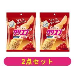 【2個セット】カルビーポテトチップス　クリスプ梅ホシ味【2026/09/30】