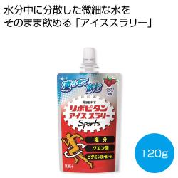 【ソルティライチ風味】凍らせて飲む リポビタンアイススラリーSports【2027/10/31】