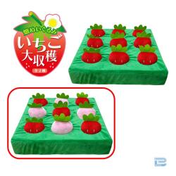 【レッド&ピンク】畑ぬいぐるみ ～いちご大収穫～
