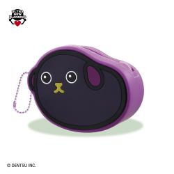 【黒豆しば】豆しば　ダイカットシリコンポーチ