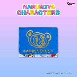 【エンジェルブルー】ナルミヤキャラクターズ　ミニウォレット