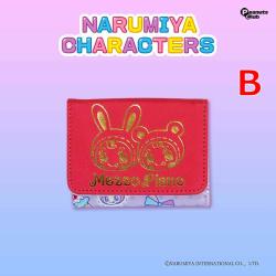 【メゾピアノ B】ナルミヤキャラクターズ　ミニウォレット