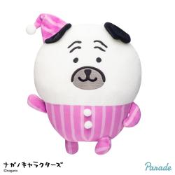 【パグ】ナガノキャラクターズ　パジャマで元気なBIGぬいぐるみ