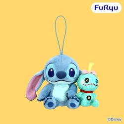 【ディズニー スティッチ＆スクランプ】ディズニーキャラクター　FukuFuku ペアマスコット