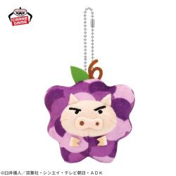 【ぶりぶりざえもん】クレヨンしんちゃん　フルーツ型マスコット〜もりもりフルーツ！だゾ〜