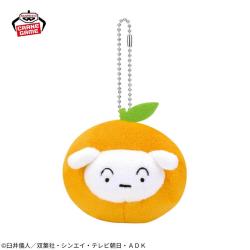 【シロ】クレヨンしんちゃん　フルーツ型マスコット〜もりもりフルーツ！だゾ〜