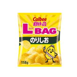 【のりしお】カルビーLサイズポテトチップス【2026/10/31】