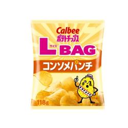 【コンソメパンチ】カルビーLサイズポテトチップス【2026/10/31】