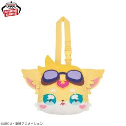 【ジェット先輩】名探偵プリキュア！　ストラップ付き顔型ぬいぐるみポーチ
