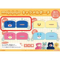 【ブルー】mojojojo　キャラメルポーチ
