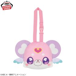 【ポチタン】名探偵プリキュア！　ストラップ付き顔型ぬいぐるみポーチ