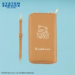 【おきがえ】リラックマ　Rilakkuma Style クリア窓付きウォレットショルダー