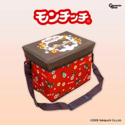 【ブラウン】モンチッチ　保冷保温BOXチェア