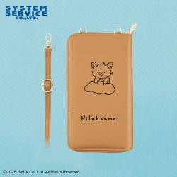 【ねぐせ】リラックマ　Rilakkuma Style クリア窓付きウォレットショルダー