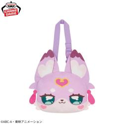 【マシュタン】名探偵プリキュア！　ストラップ付き顔型ぬいぐるみポーチ
