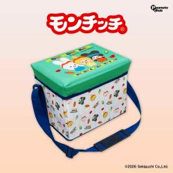 【グリーン】モンチッチ　保冷保温BOXチェア