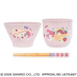 【マイメロディ】マイメロディ♡クロミ　食器セット