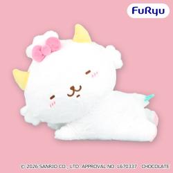 【目閉じ】がおぱわるぅ　おねんね日和BIGぬいぐるみ