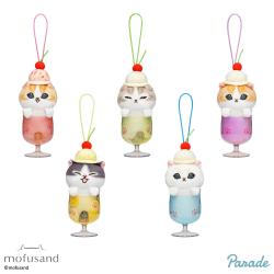 mofusand　クリームソーダにゃんマスコット
