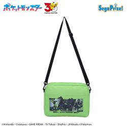 【グリーン×ブラック】ポケットモンスター　プラチナムザッカカラフルショルダーバッグ〜カロス地方〜