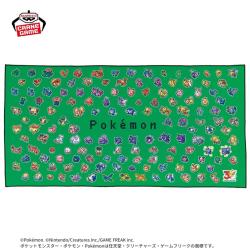 【B(グリーン)】ポケットモンスター　ビッグマイクロファイバータオル〜30th Anniversary〜