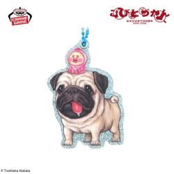 【カクレモモジリ＆ガルシア】こびとづかん　ラメ入りダイカットミラー