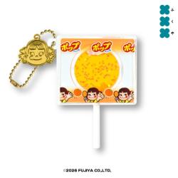 【オレンジ】ポップキャンディ　ちゅるぷかチャーム