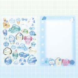 【あくあ】つぶらな瞳のマリン　コレクションシール