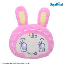 【ベリエちゃん】ナルミヤキャラクターズ　プラチナムザッカフェイスクッション‐ベリエちゃん‐