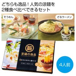 至福の逸品 通好みの冷やし麺セット(4人前)【2027/06/30】