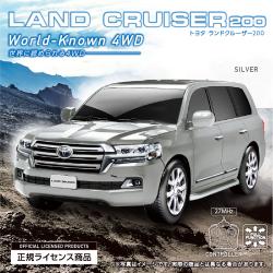 【シルバー】RC TOYOTA LAND CRUISER 0018