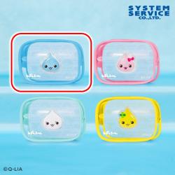【しずくちゃん】しずくちゃん　ぷくぷくフェイスクリアポーチ