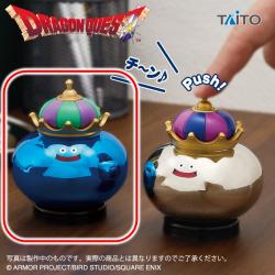 【キングスライム】ドラゴンクエスト　ベル付きフィギュア キングスライム＆メタルキング