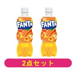 【2本セット】ファンタオレンジ500PET【2026/10/29】