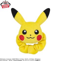 【ピカチュウ】ポケットモンスター　フェイスぬいぐるみバンド〜フシギダネ・ヒトカゲ・ゼニガメ・ピカチュウ〜30th Anniversary