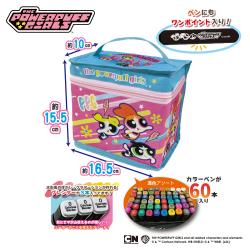 【濃色アソート】パワーパフガールズ　ペイントツインマーカー60Pセット