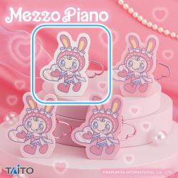 【white】ナルミヤキャラクターズ　mezzo piano ぷち シリコンポーチ 〜Ribbon〜