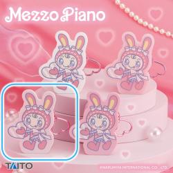 【light pink】ナルミヤキャラクターズ　mezzo piano ぷち シリコンポーチ 〜Ribbon〜