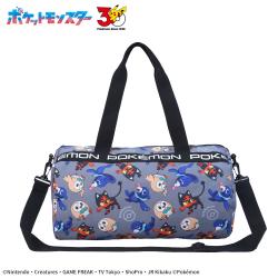 【グレー】ポケットモンスター　プラチナムザッカボストンバッグ〜アローラ地方〜