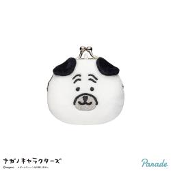 【パグ】ナガノキャラクターズ　ミニがまぐち