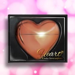 【ブラウン】完全ワイヤレスイヤホン HEART2