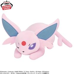 【エーフィ】ポケットモンスター　もふぐっとぬいぐるみ イーブイフレンズ〜エーフィ・ニンフィア〜おひるねver.