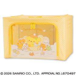 ポムポムプリン　ベビーエンジェル窓付き収納ボックス