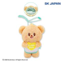 【エプロン】バターベア　ぬいぐるみポーチ【当社限定】