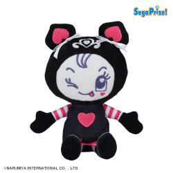 【デビリーちゃん】ナルミヤキャラクターズ　リボンぬいぐるみ‐ベリエちゃん‐